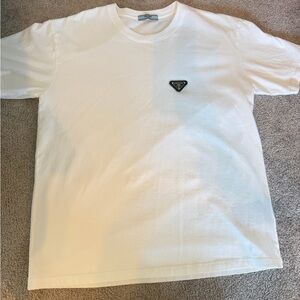 Men’s White T-Shirt with Logo